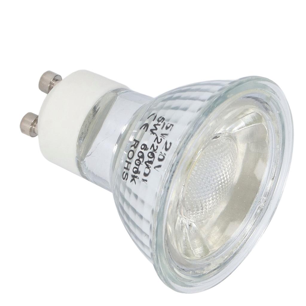 GU10 Лампочка 5 Вт Светодиодная лампа COB Лампа с регулируемой яркостью Точечная лампа для спальни и офиса 220 В