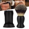 Professional Black Acrylic Shaving Brush Holder Support Beard Brush Shaving Tool