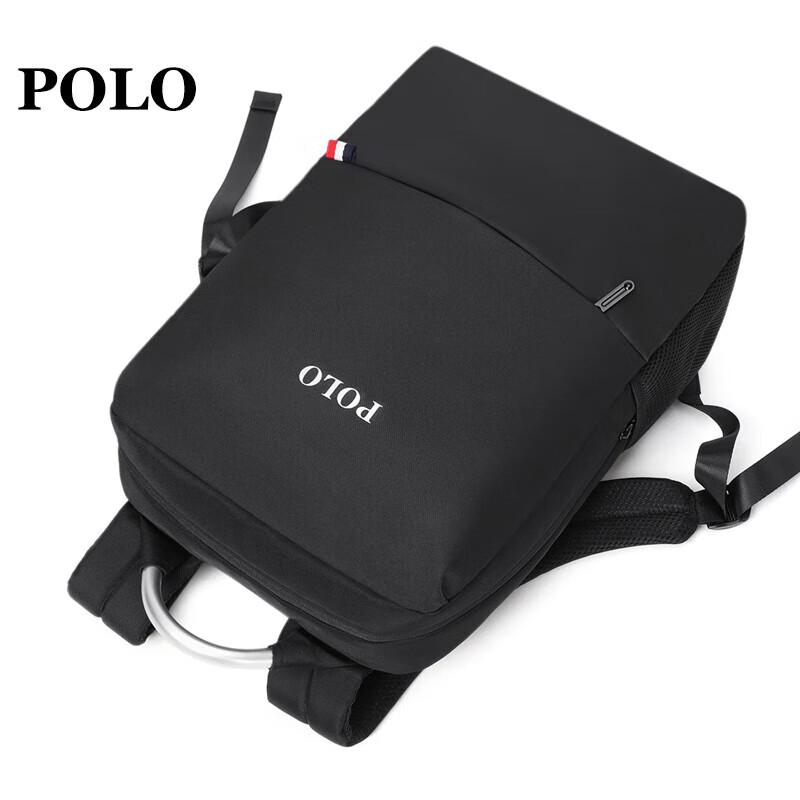 POLO Мужской повседневный дорожный рюкзак для 15-дюймового ноутбука