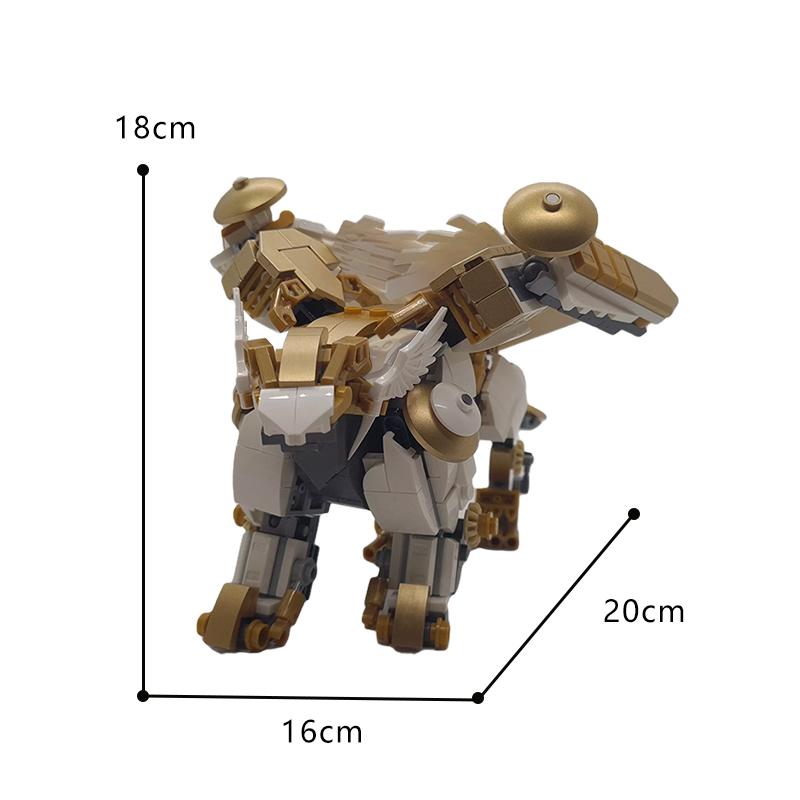 MOC Interstellars Creativity Mecha Building Blocks For Game Warframed Warriors Swordsman Mech Robot Series Bricks Toy Kids Gift