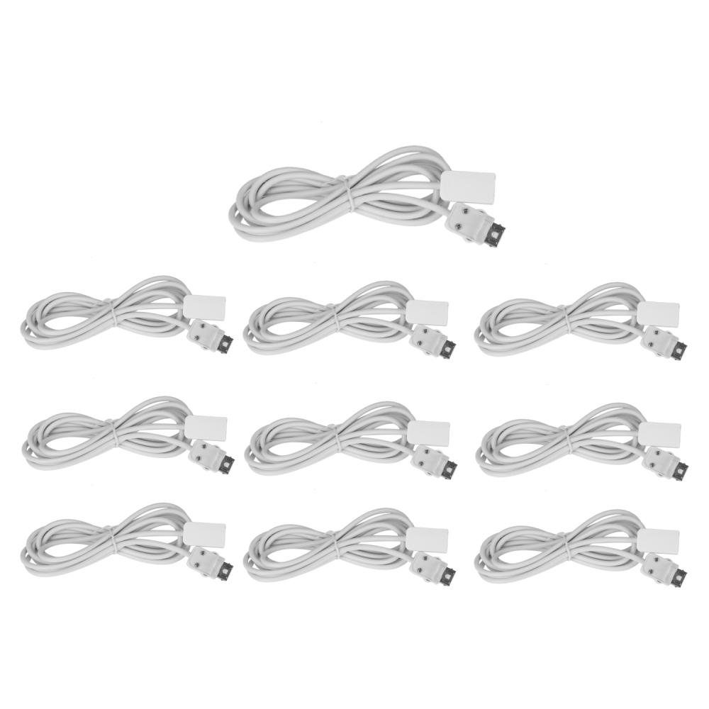 3-10 шт. 6,5 футов удлинитель для NES Mini Classic Edition, контроллера Wii, белые аксессуары для контроллера
