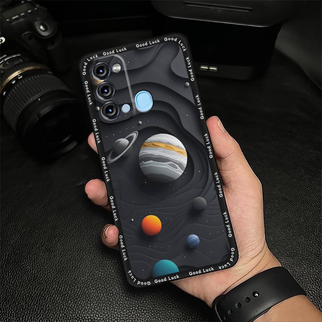 Waterproof TPU Phone Case For Itel S17/vision3/P38 Full Wrap Cartoon Durable Back Cover Cover Protective Fashion Design