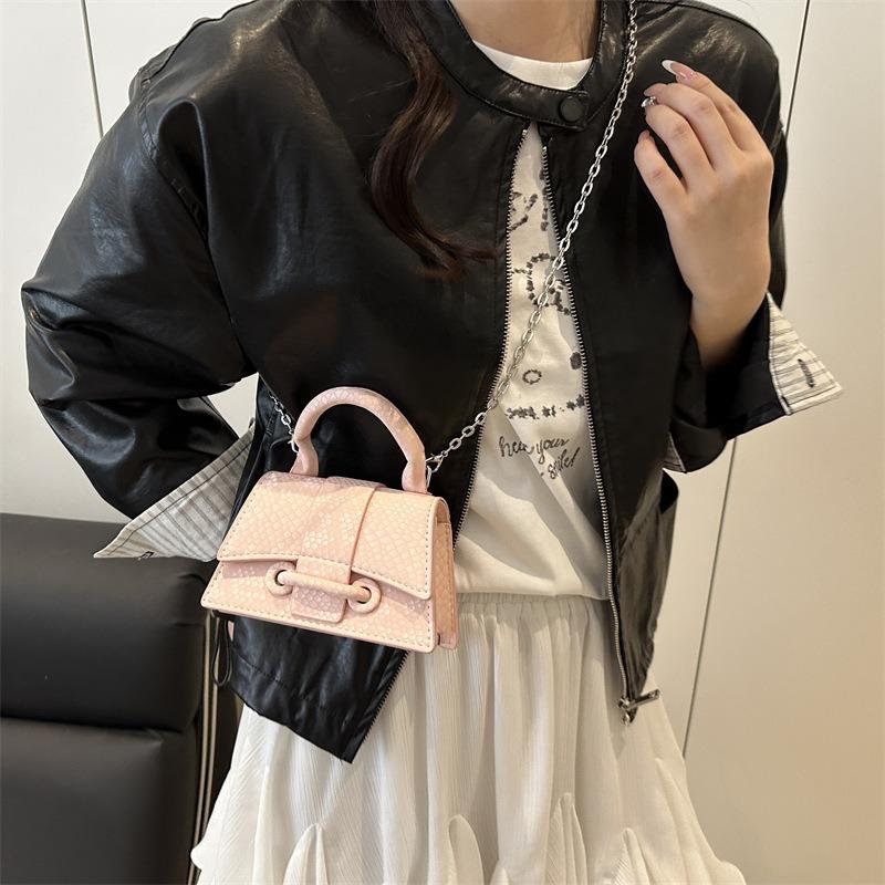 Изысканная мини-сумочка Модная личность Литературный темперамент Простая текстура Универсальная наплечная сумка-мессенджер