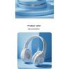 Colorful Light Wireless Bluetooth Headphones Over Ear HIFI Stereo Headsets Sports Gameing Earphones TF/AUX Music Player HD Mic