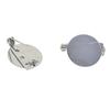 20 Pieces Round Brooch Base Blank Tray Safety Pins Bronze