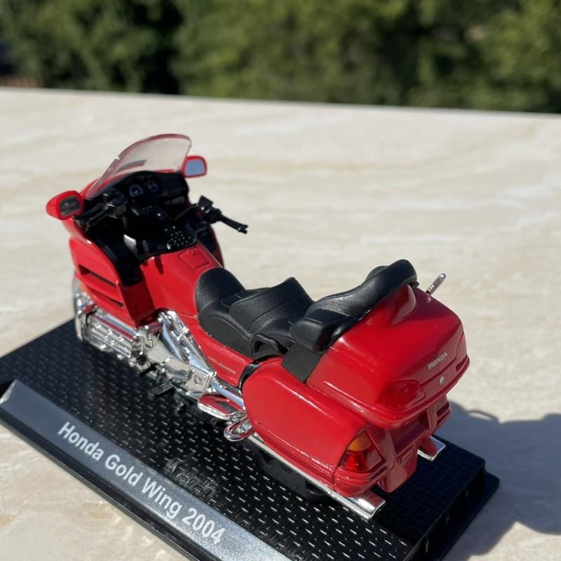 1/24 HONDA Gold Wing 2004 Сплав Круизный Мотоцикл Модель Литые Металлические Игрушечные Транспортные Средства Туринговый Уличный Мотоцикл Модель Детские Подарки