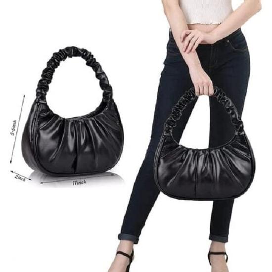 AKSUTI Модная женская симпатичная сумка-хобо-тоут, мини-клатч с застежкой-молнией