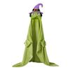 Unique Halloween Gift Idea Halloween Atmosphere Blanket Cozy Halloween Hoodie Blanket for Adults with Pocket