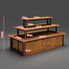 Multi-Purpose Display Rack for Cosmetics, Shoes, Stationery, and Baby Items