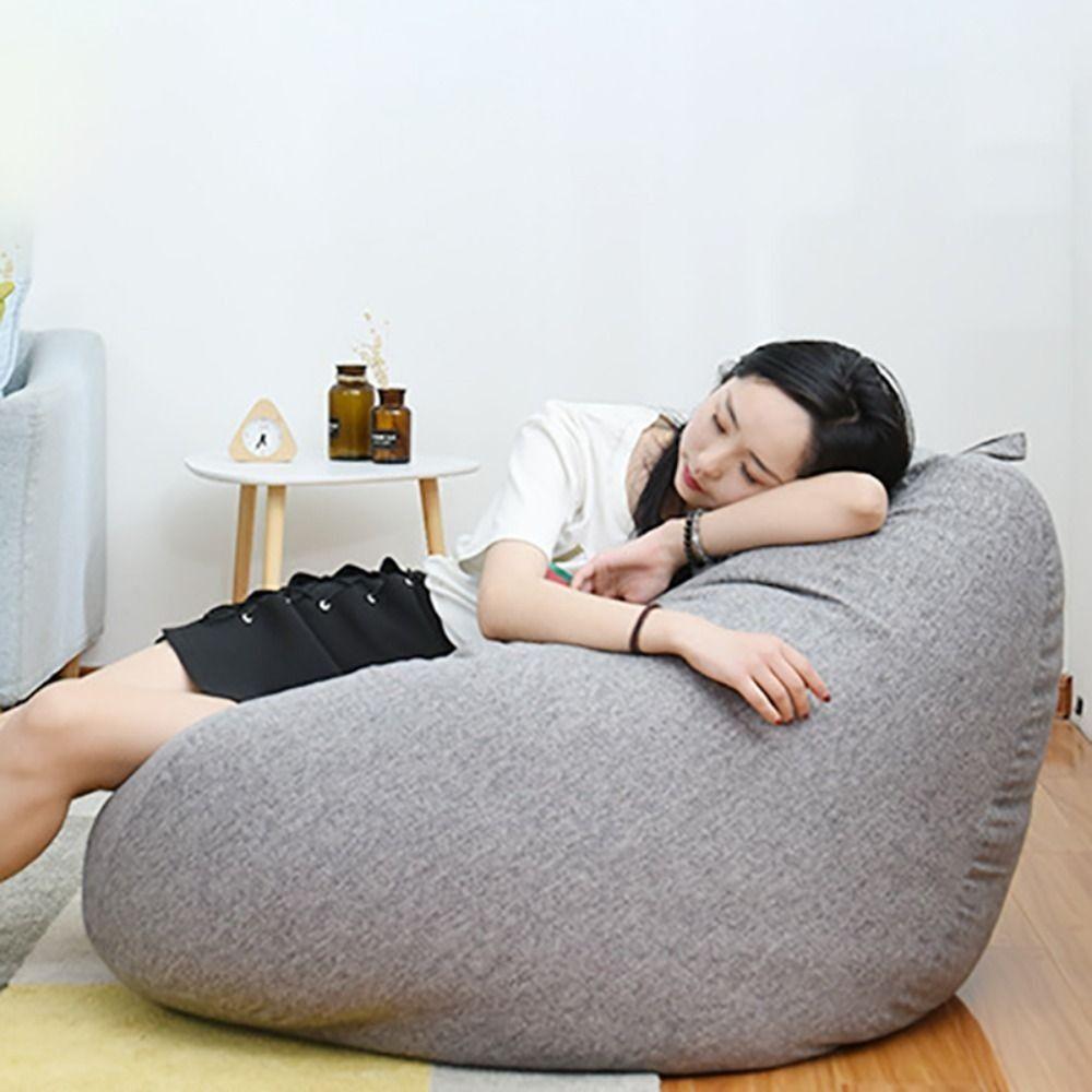 Стирка Чехол для ленивого дивана Съемный Чехол для дивана-пуфа Прочный Чехол для кресла-мешка Взрослые