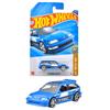 Hot Wheels Basic Car JFN65 1990 Honda Civic EF Mini Vehicle Toy Blue 3 Years Old and Up