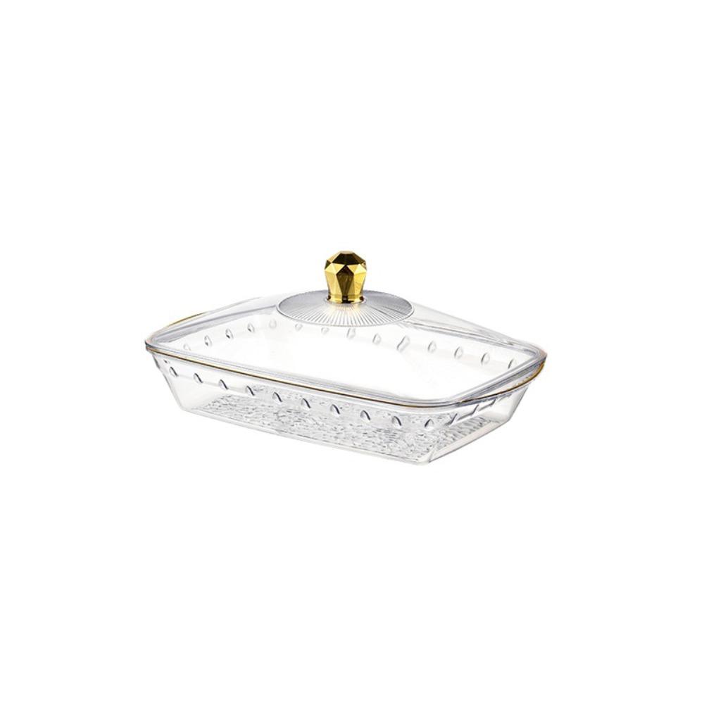 Transparent Serving Platter Nordic Snack Serving Tray Creative Appetizer Tray Living Room