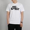 Nike Letter Logo Printed Loose Short Sleeve T-Shirt And Shorts Set Men Tops AR5007-100+DV9329-010