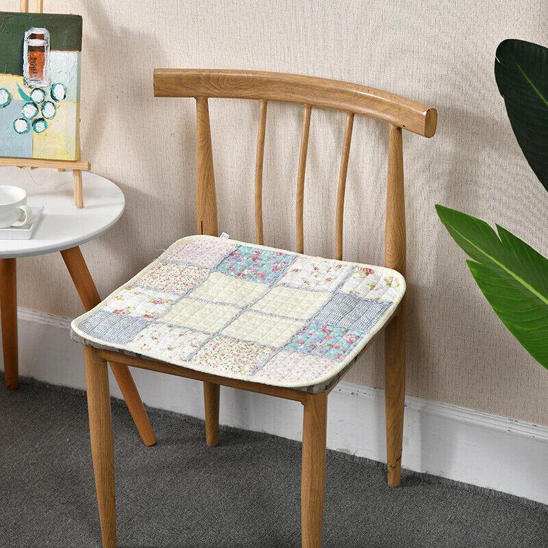 Подушка для стула с завязками, подушка для стула, фермерский дом, цветочное кухонное обеденное сиденье G