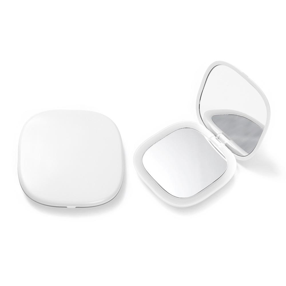 LED Light Portable Folding Mirror, Magnifying Handheld Compact, Internet-Famous Model