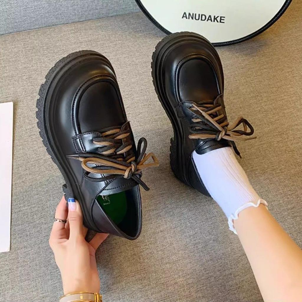 Обувь для женщин Лоферы Off White Женская обувь Высокая на платформе Шнуровка с высоким качеством Новое весеннее качественное дешевое предложение