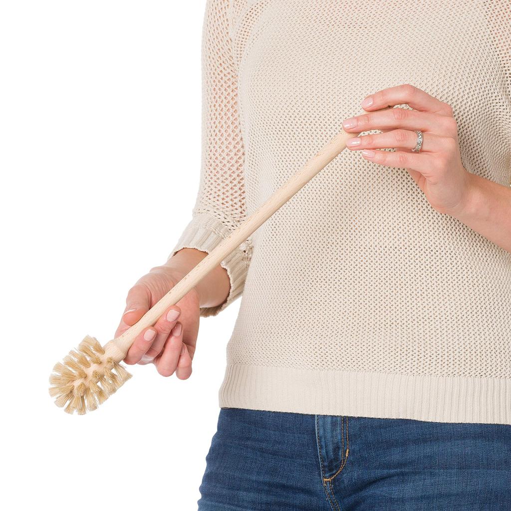 Redecker Milk Bottle Brush (LongHorsehair42cm)