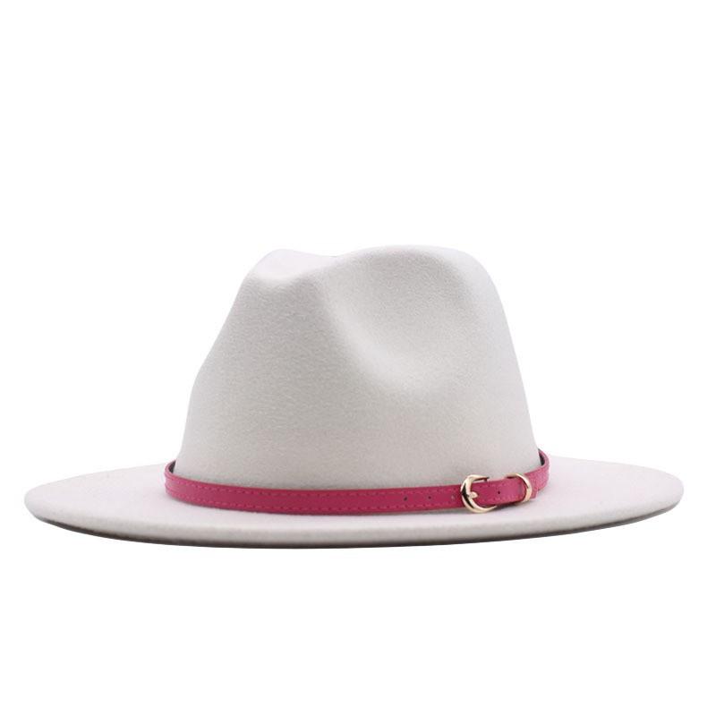eBay jazz hat autumn and winter British retro top hat women's trendy women's woolen western cowboy hat