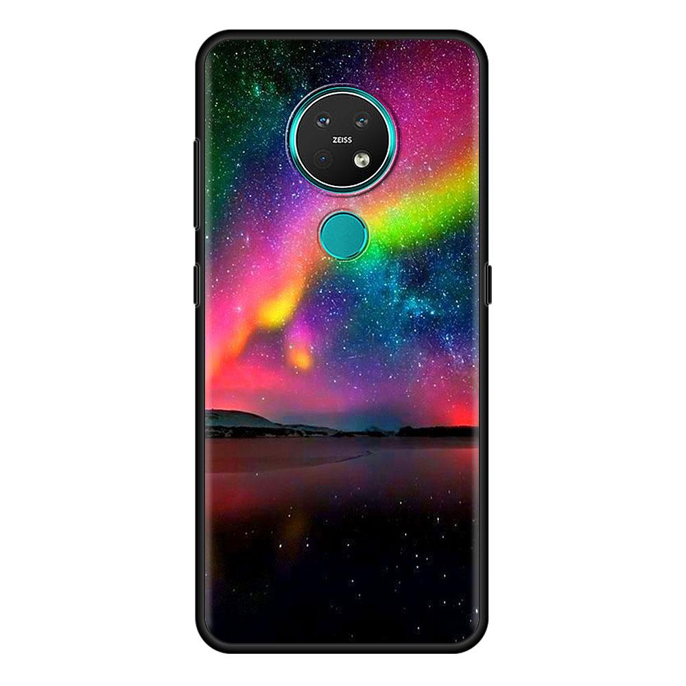 Northern Lights Sky Cell Phone Case for Nokia 5.4 7.2 3.4 5.3 2.3 3.2 8.3 5G 2.4 2.2 4.2 1.3 1.4 C20 G20 X20 Cover Coque