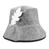 Water Absorbent Hat Felt Sauna Cap Sauna Bucket Hat