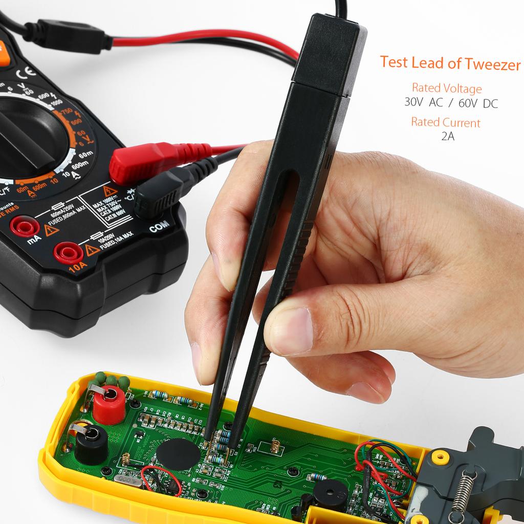 MK30, 21 шт., наборы электронных тестовых проводов, мультиметровый провод с зажимами типа «крокодил», сменные наконечники щупов