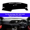 Автомобильный коврик на панель приборов для Kia Sportage 2025 2025 2025 2025, солнцезащитный коврик, автомобильный защитный коврик