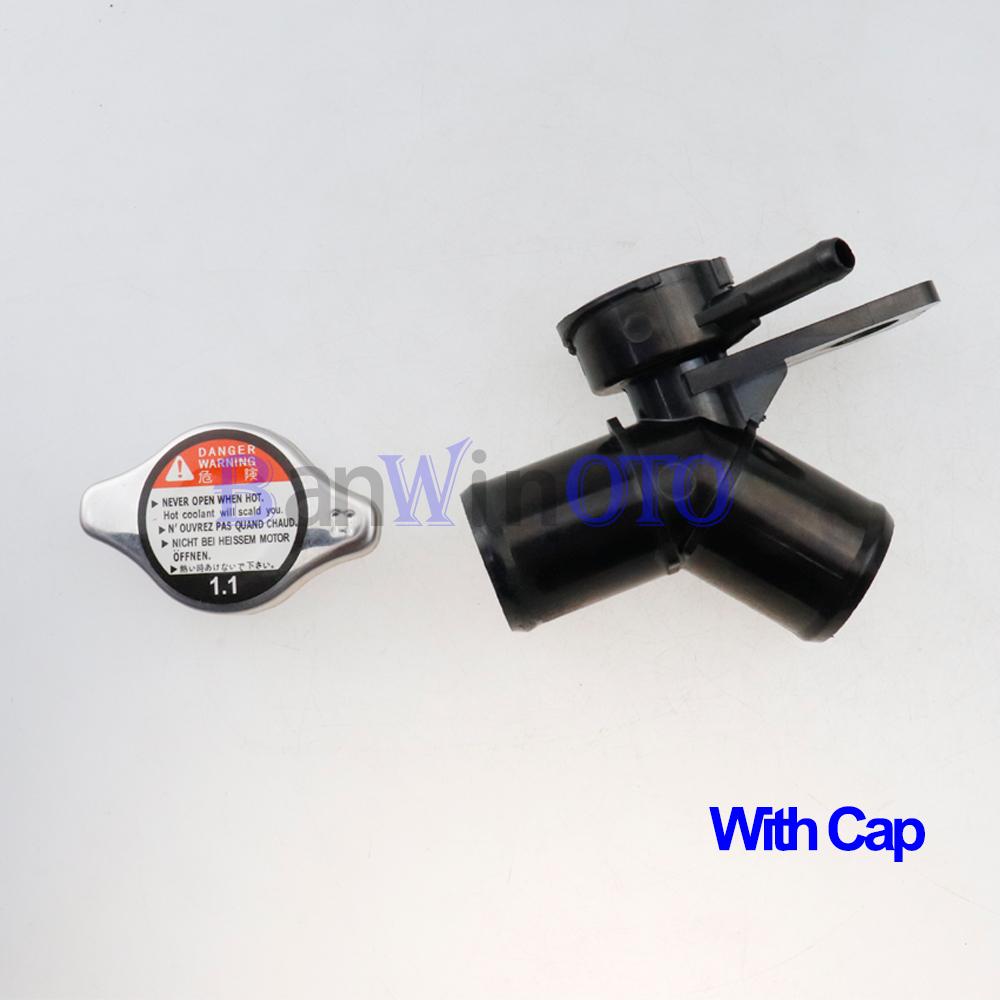 17910-65J00 Radiator Thermostat Housing Connector Water Flange Filler Neck fit for 2009-2013 Suzuki Grand Vitara 2.4L 1791065J00