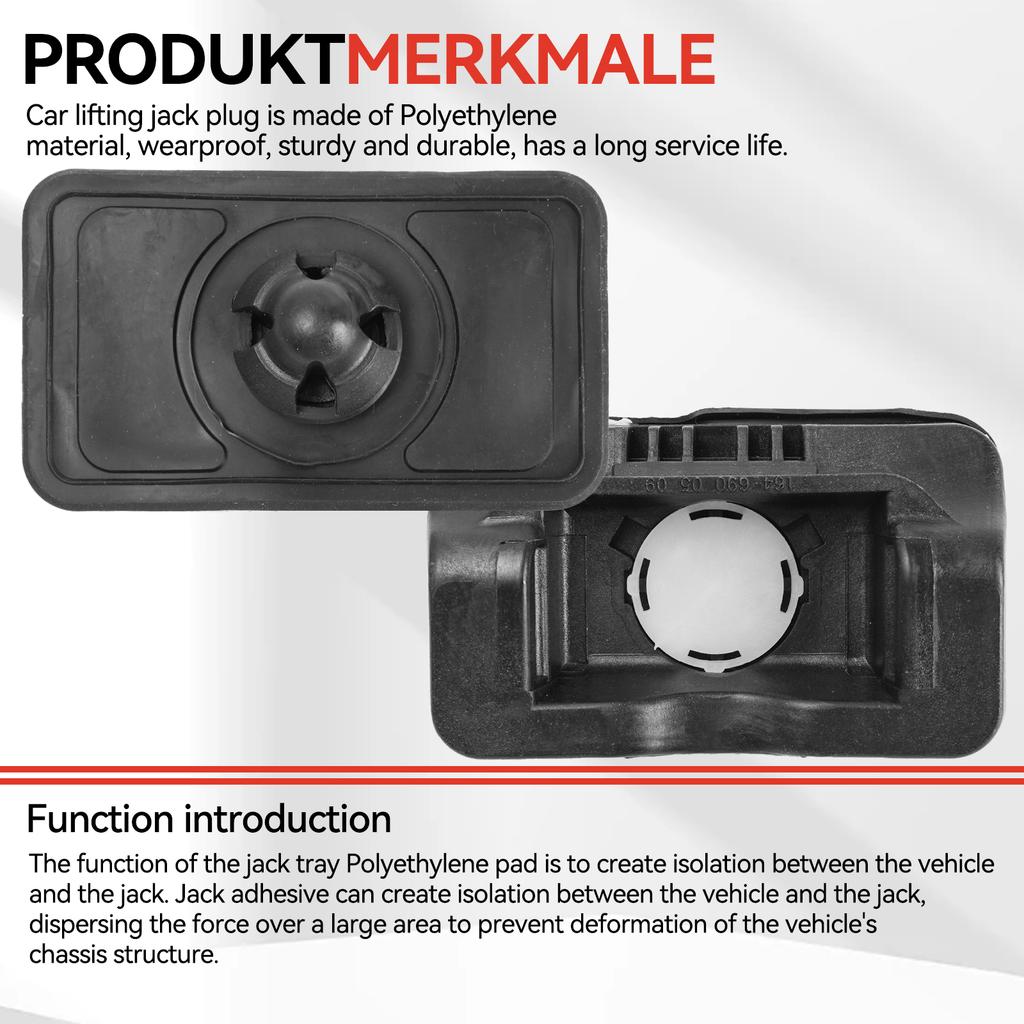 1 шт/4 шт. Пластина для поддомкрачивания автомобиля, блок-подставка для домкрата для Mercedes Benz W164 W221 W216 CL550 W251 X164 A1646900509 1646900509