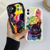 Чехлы для телефонов iPhone 11, 12, 13, 14, 15 Pro Max 7, 8 Plus Infinix Hot 40 Realme C55 C35 OPPO A96 A44, эксклюзивный кремовый чехол с собакой-бульдогом, мягкий чехол