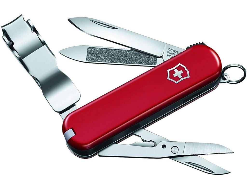 VICTORINOX Nail Clip 580 красный для кемпинга на открытом воздухе многофункциональный инструмент для экстренной помощи предотвращение стихийных бедствий многофункциональный удобный компактный кусачки для ногтей