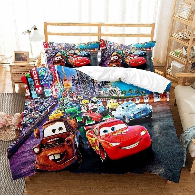 Galaxy Sport Team Bedding Set 3pcs Twin Size Comforter Cover Sheet Pillowcase Digital Printed Fan Bed Set