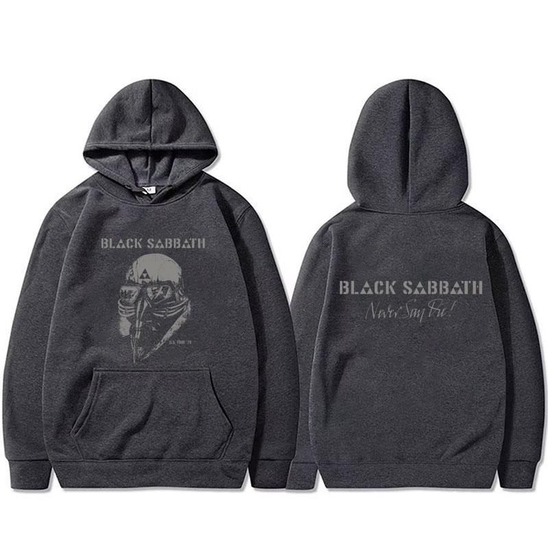 Heavy Metal Rock Band Black Sabbath Tour Hoodie Ozzy Osbourne Pullover Winter Hoodies Men Women Gothic Vintage Sweatshirt