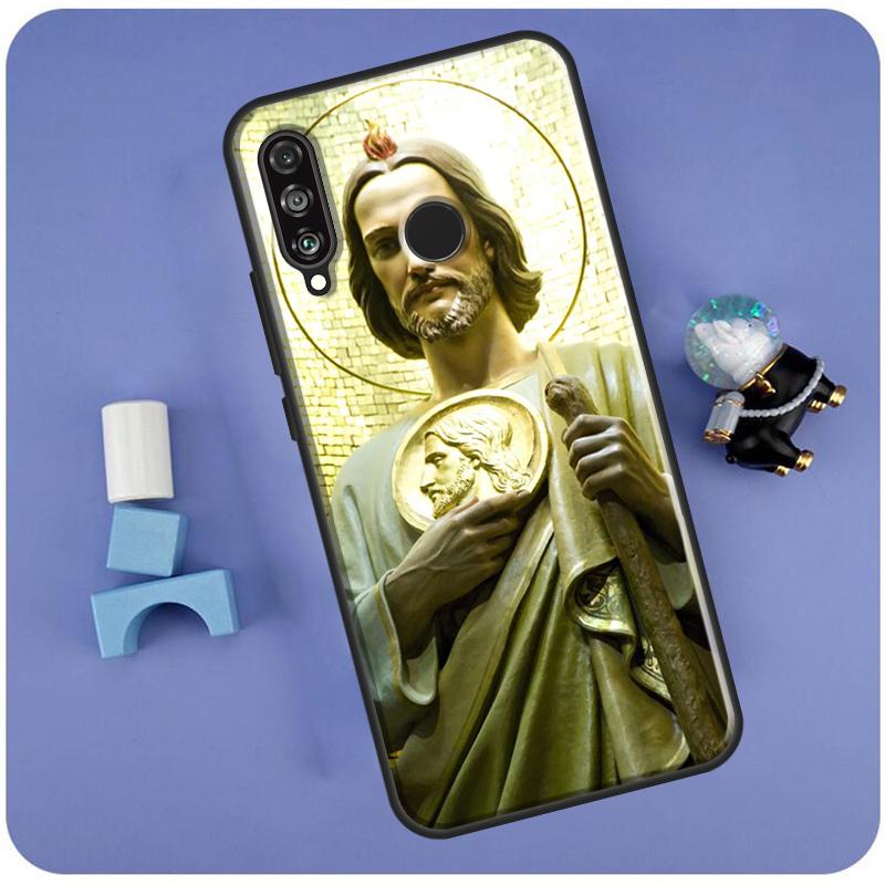 San Judas Tadeo For Huawei Nova Y70 Y60 Y90 Y61 Y91 Nova 9 10 SE 11 Pro 5T 11i 8i 3i P20 P30 P40 Lite Case