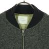 VICTIM By color Long sleeve MA-1 Blouson M Gray black Women Used