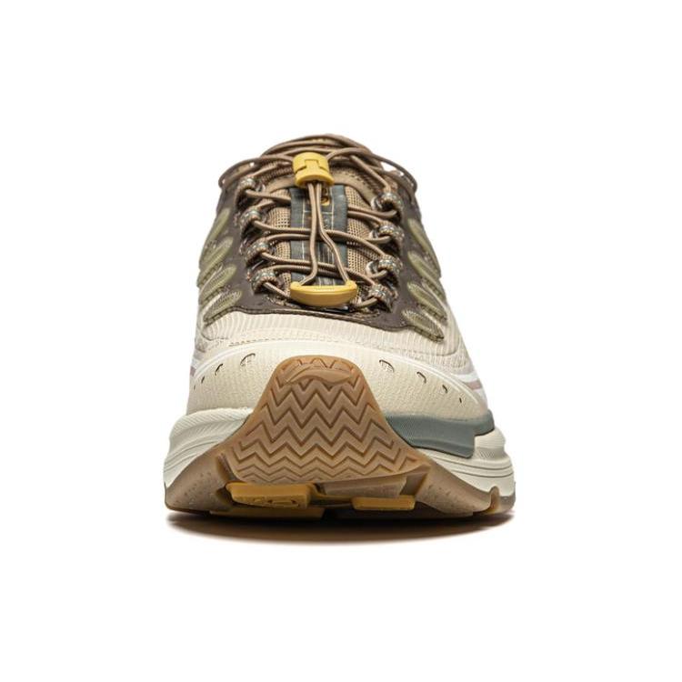 Li Ning Star Path Амортизация, Износостойкие Низкие Баскетбольные Кроссовки Мужские Umber White AGLT047-3