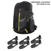 Crampons Ice Traction Cleat 30 Spikes Snow Walking Cleats Anti-Slip Boot Spikes Shoe