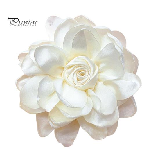 10 см розовая ткань цветок аксессуар женский универсальный корсаж заколка для волос костюм с лацканами одежда сумки DIY корсаж