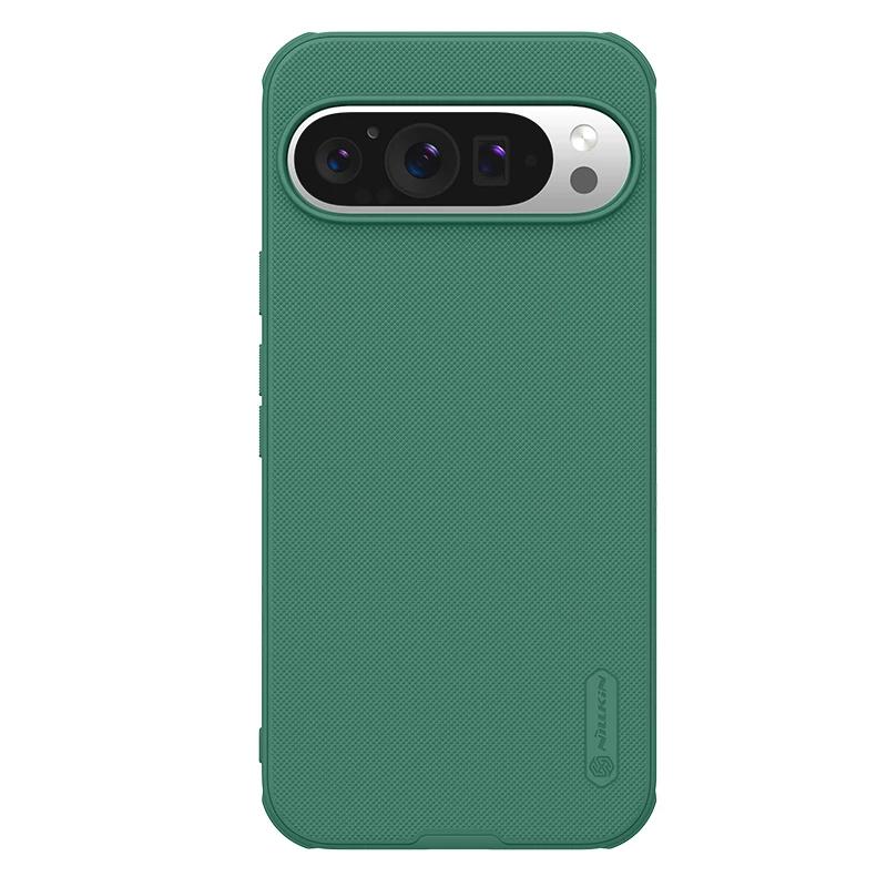 Для Google Pixel 9 Pro XL Магнитный чехол Nillkin Super Frosted Shield с ТПУ рамкой и защитой мягких краев, задняя крышка из твердого поликарбоната
