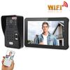 9-дюймовый проводной Wi-Fi доступ дверной телефон отпечаток пальца пароль IC карта удаленная разблокировка видеодомофон