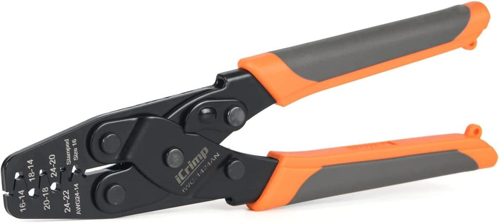 iCrimp Crimping Pliers Deutsche DEUTSCH DT Connector TE AMP SEAL 16 Automotive Connector Pin Open Barrel Terminal Motorcycle Connector Crimping Pliers