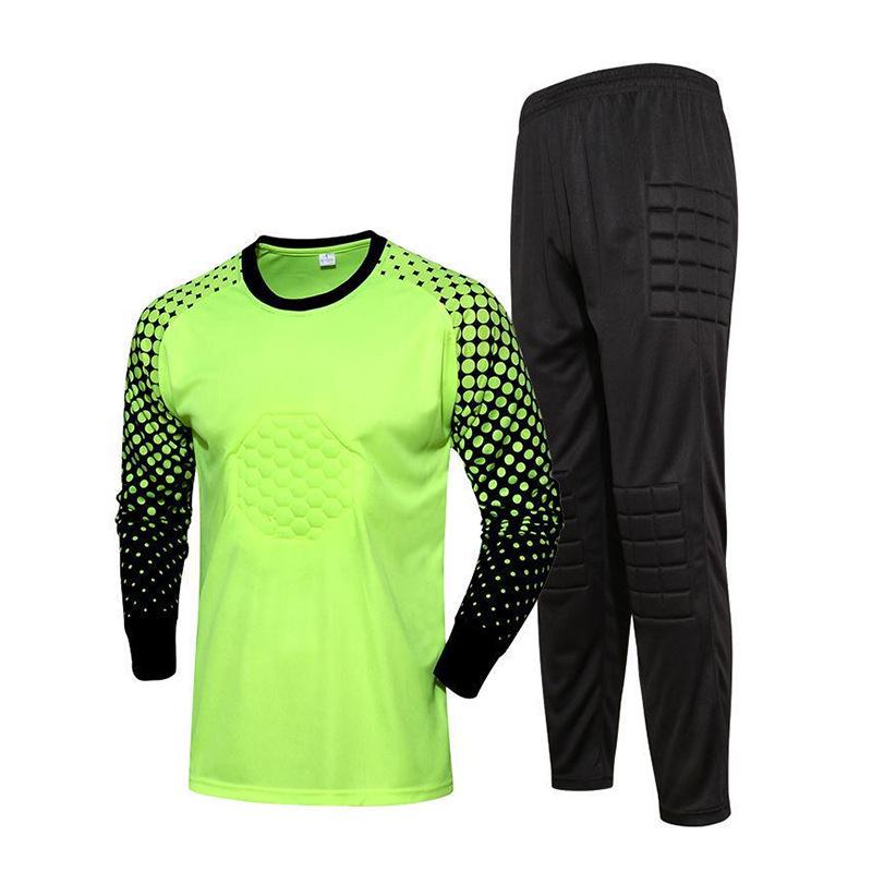 Adult & Children's Long Sleeve Goalkeeper Jersey Set - Match & Training Gear