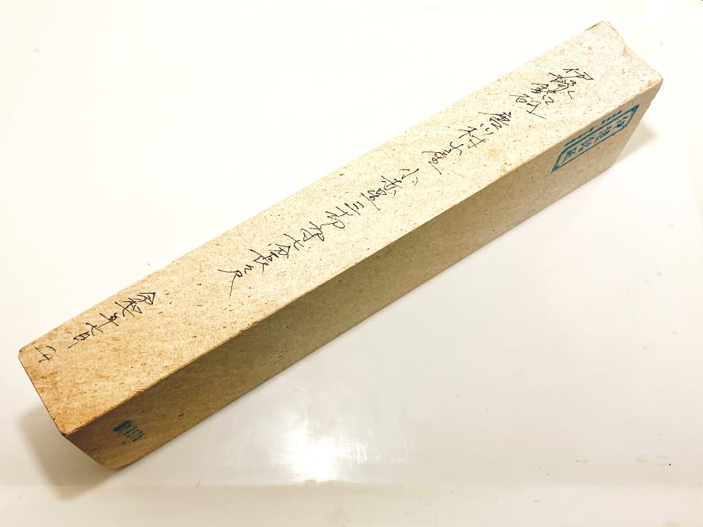 Natural Iyo Karakawa small red 30 inches whetstone, brand, Murayama-produced, star, pieces, 9.7 long, #75 / 2,132g