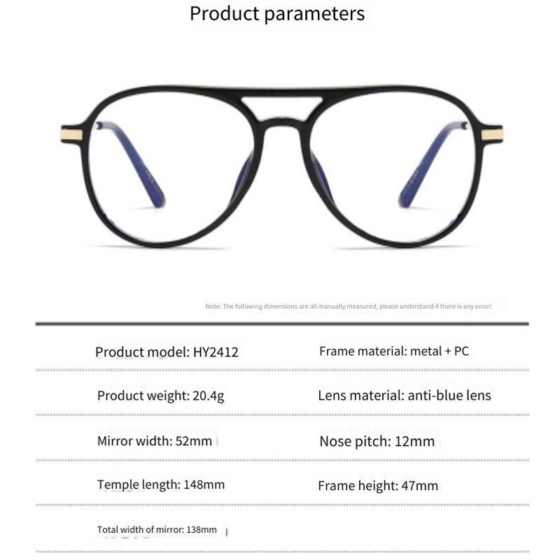 Квадратные очки для лечения пресбиопии для мужчин и женщин, анти-синие, черные, прозрачные, готовые очки по рецепту