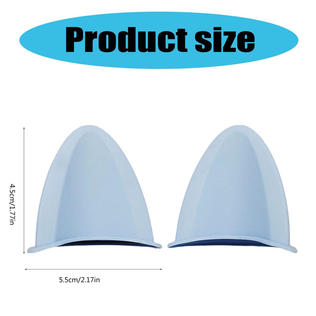 1 пара мотоциклетных клейких кошачьих ушей, украшение для шлема, декор для шлема, модные наклейки для шлема, аксессуары для шлема