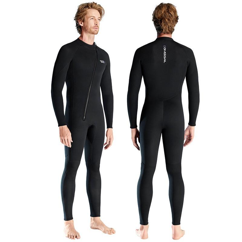 3mm Neoprene Fullsuit Wetsuit Men Women Warm Water Sports Gear Diving Snorkeling Surfing Winter Swimming
