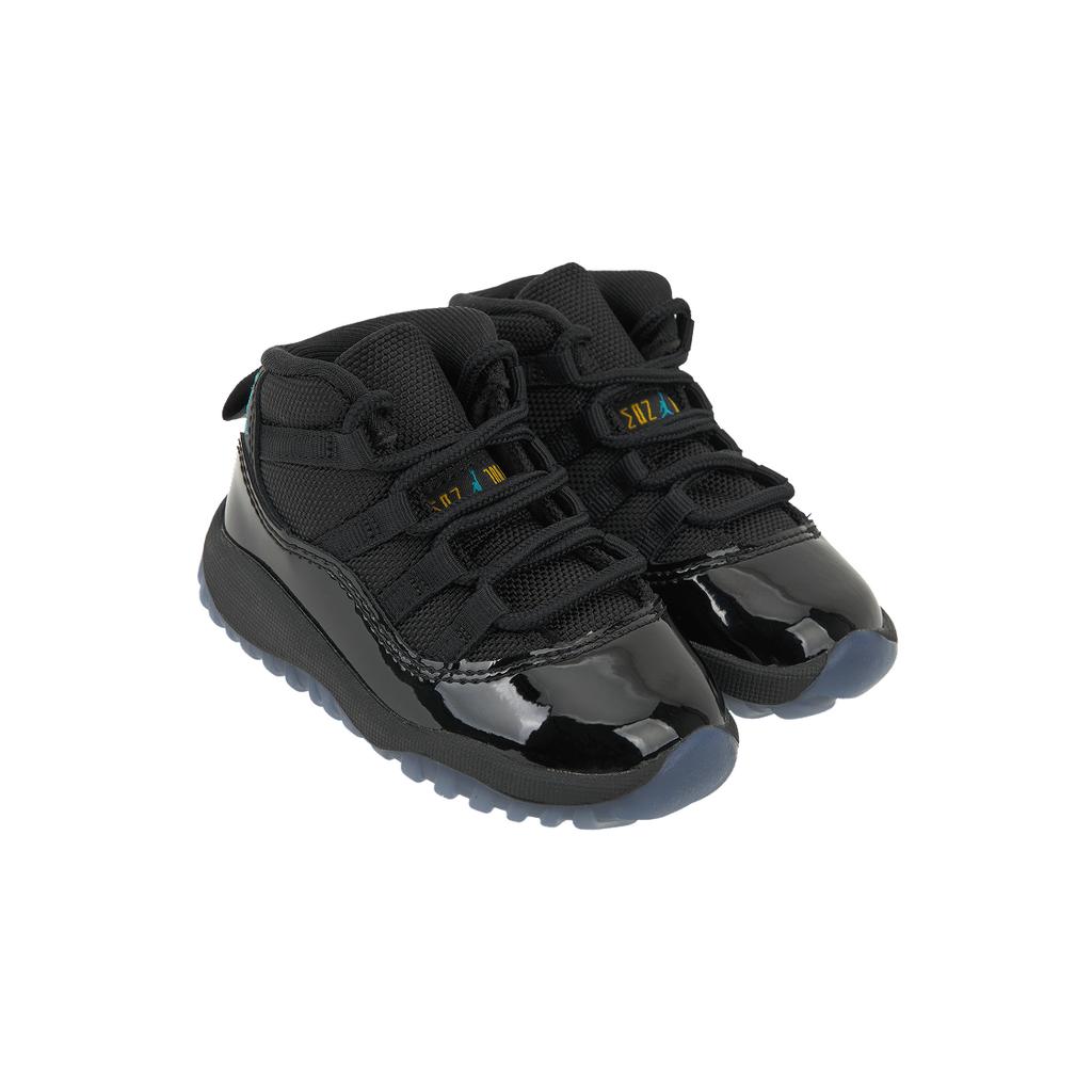 Air Jordan 11 Retro TD Gamma Blue 2025 Детские кроссовки Черный Varsity-Maize 378040-047