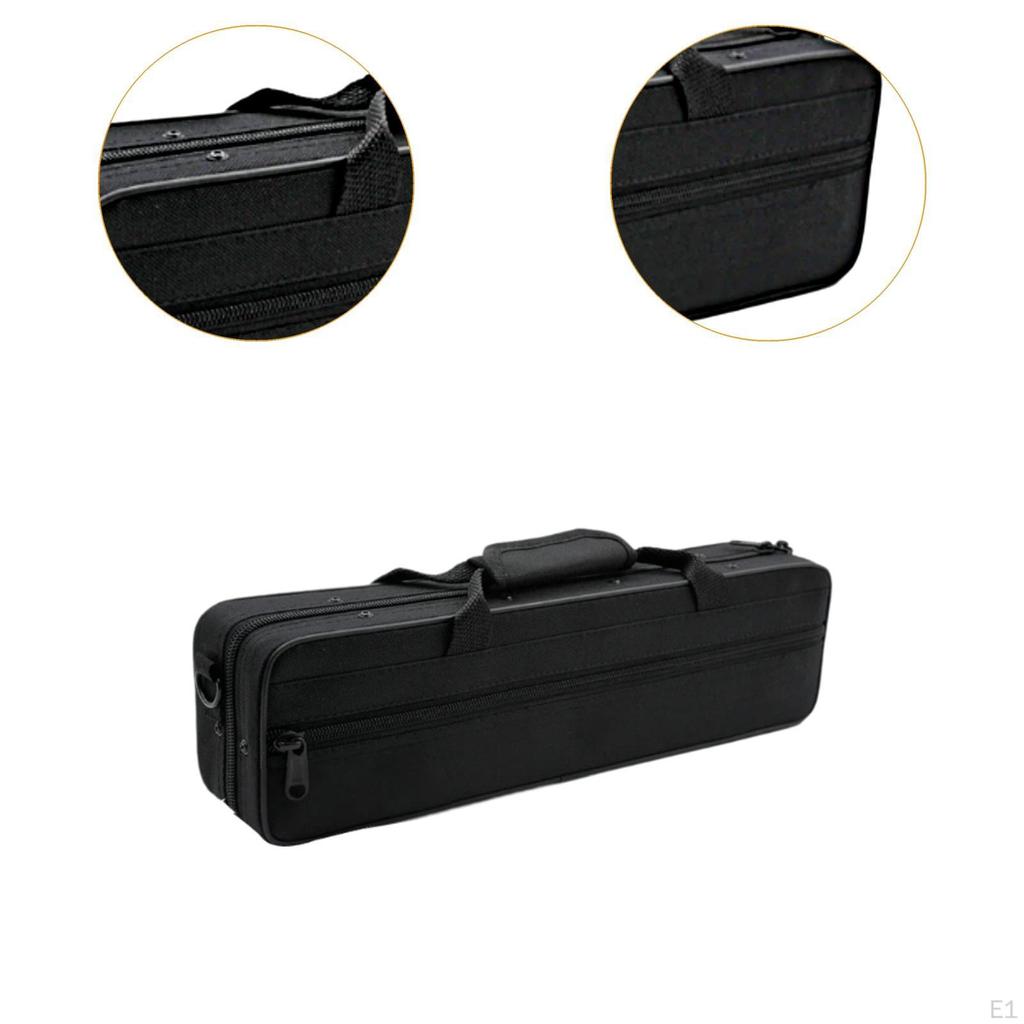 Портативная сумка для переноски флейты с 16 отверстиями, регулируемый плечевой ремень, многофункциональная, профессиональная