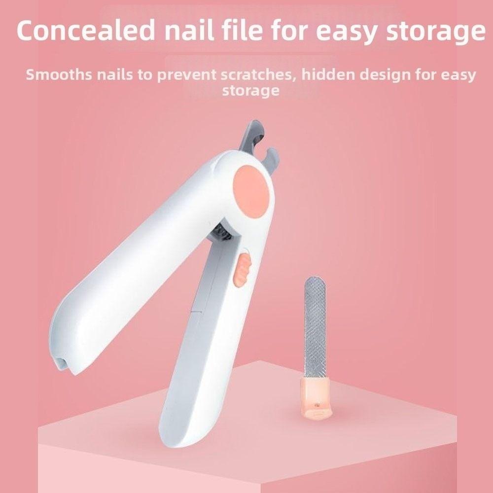 LED Pet Claw Trimmer Safe Design Cat Nail Grinder Professional Nail Cutter  Pet Grooming