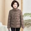 Winter Clothes Middle Aged Elderly Down Padded Buckle Mother Padded Jacket Thick Padded Jackets Warm