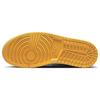 Мужские кроссовки Air Jordan 1 Mid Reverse Yellow Toe Taxi White Black 554724-701